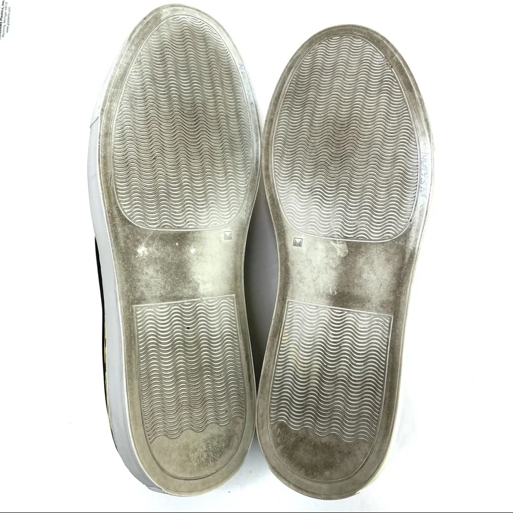 GIVENCHY Classic Slip On Mosaic Pixel Skate Sneakers Size 39 Made In Italy - Picture 11 of 15